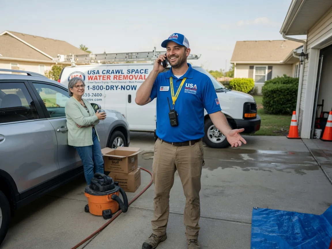 Crawl Space Water Removal Locust Grove, AR FAQs